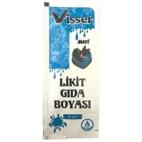 Visser Likit Gıda Boyası 12 Ml X 5 Adet - Görsel 10