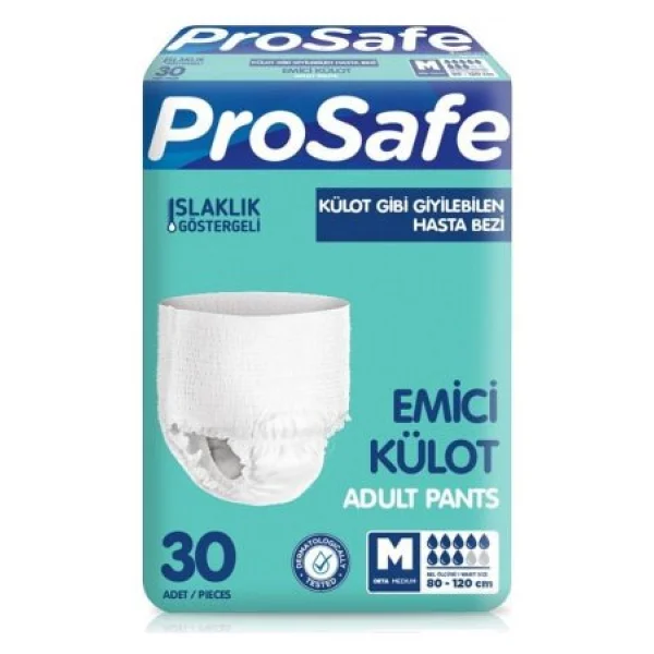 Prosafe Emici Külot Orta Boy M 30'lu 4 Adet Hasta Bezi - Görsel 6