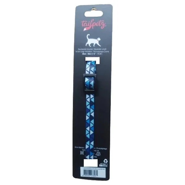 Tailpetz Cat Color Easy & Safety Lock Mosaic Ayarlanır Kedi Boyun Tasması - Görsel 4