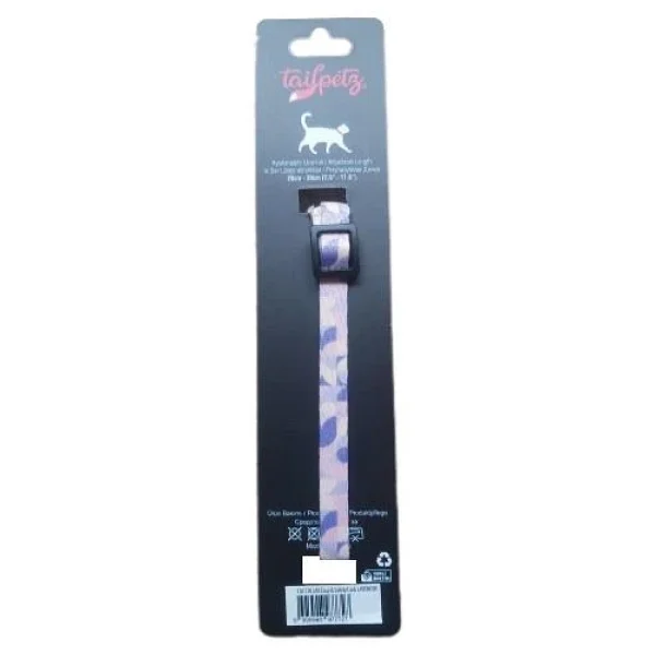 Tailpetz Cat Color Easy & Safety Lock Lavender Ayarlanır Kedi Boyun Tasması - Renkli - Standart - Görsel 4