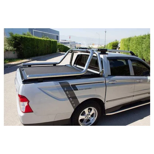 Omsa Ssangyong Korando Sports Kobra Roll Bar Çap:76 Krom 2011-2018 Arası - Görsel 7