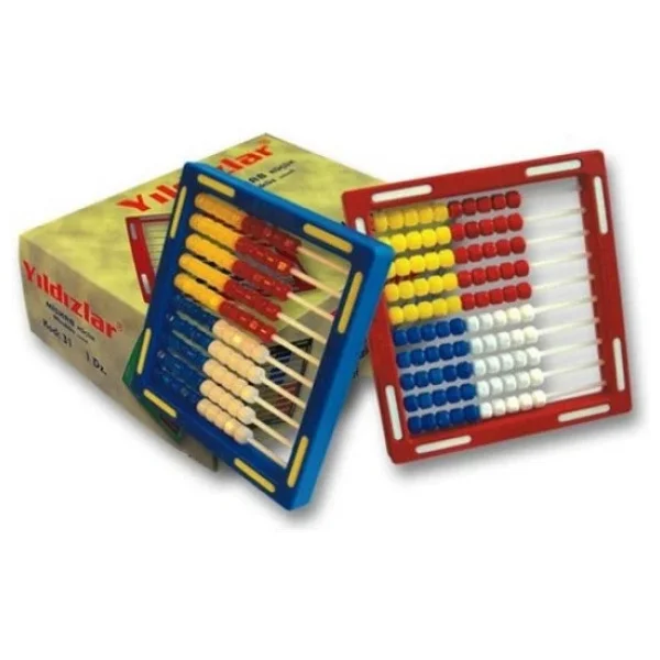 Yıldızlar Mishap ( Abaküs) Küçük Abaküs ( 12 Li Paket) - Görsel 3
