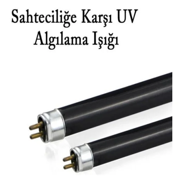 Şahnet 6w T5 Blb Floresan Ampul Mor Işık - Para Makinesi Lambası - Görsel 3
