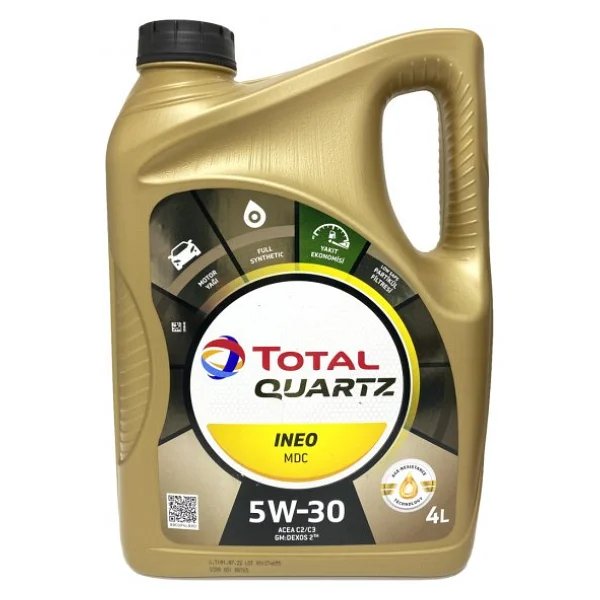 Total Quartz Ineo Mdc 5w-30 4 Lt Motor Yağı - Görsel 3