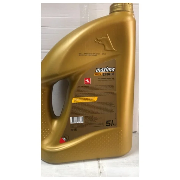 Petrol Ofisi Maxima Cx 0w-30 Plus 5 Lt Motor Yağı - Görsel 4