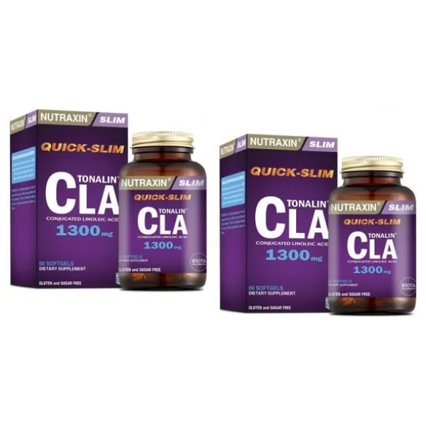 Nutraxin Qs Tonalin Cla 1300 Mg 60 Softgel X 2 Adet - Görsel 3