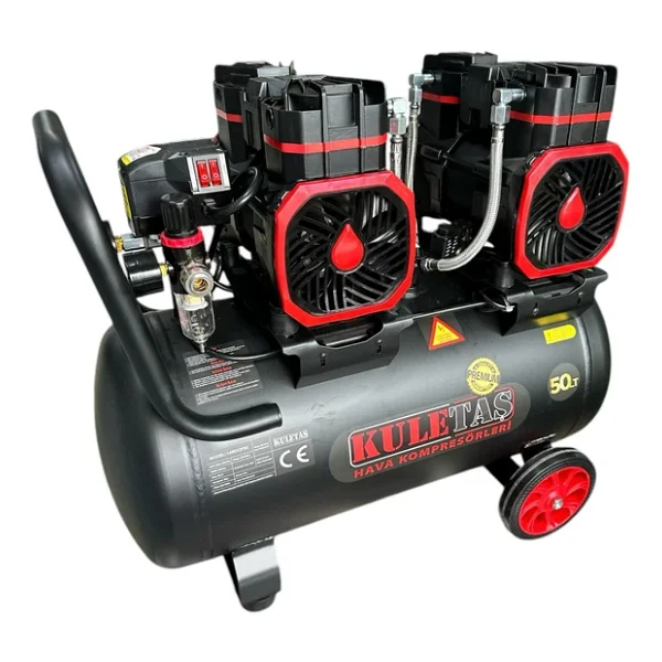 Kuletaş Premium 50 Lt 4 Hp Sessiz Yağsız Hava Kompresörü - Görsel 4