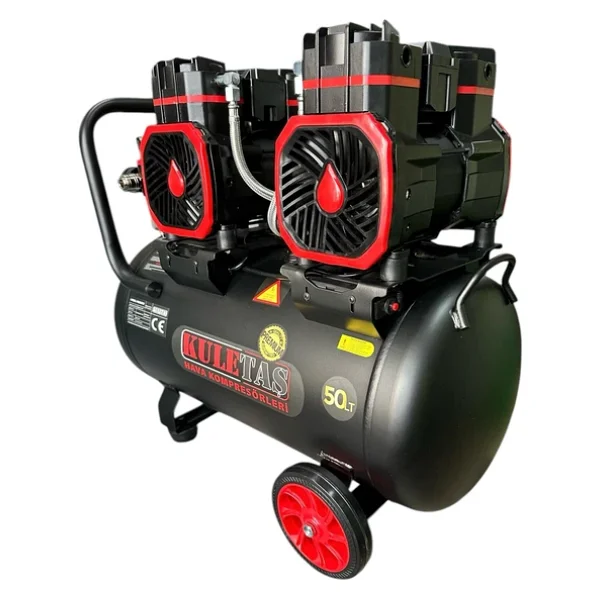 Kuletaş Premium 50 Lt 4 Hp Sessiz Yağsız Hava Kompresörü - Görsel 3