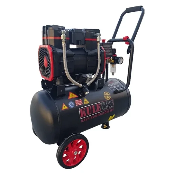 Kuletaş Premium 24 Lt 2 Hp 8 Bar Sessiz Yağsız Hava Kompresörü - Görsel 4