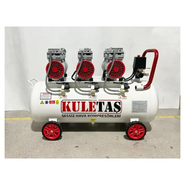 Kuletaş 100 Lt 3 Hp Süper Sessiz Yağsız Kompresör - Görsel 3