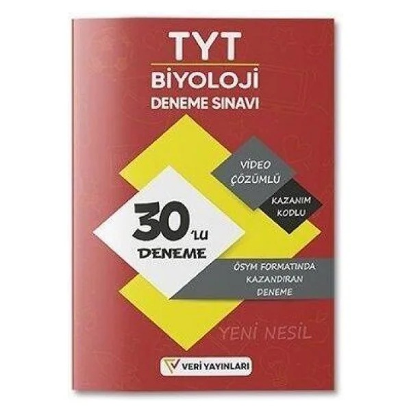 Üçdörtbeş Yayınları Tyt Biyoloji 30 Deneme - Görsel 5