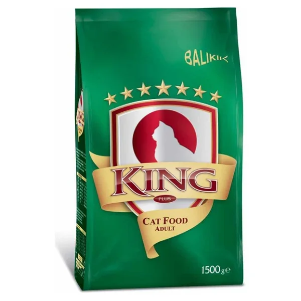 Lider King Adult Cat Balıklı 1.5 Kg Yetişkin Kuru Kedi Maması - Görsel 4