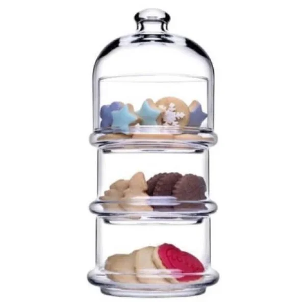 Paşabahçe Villa Patisserie 96815 3 Katlı Kurabiyelik - Görsel 4