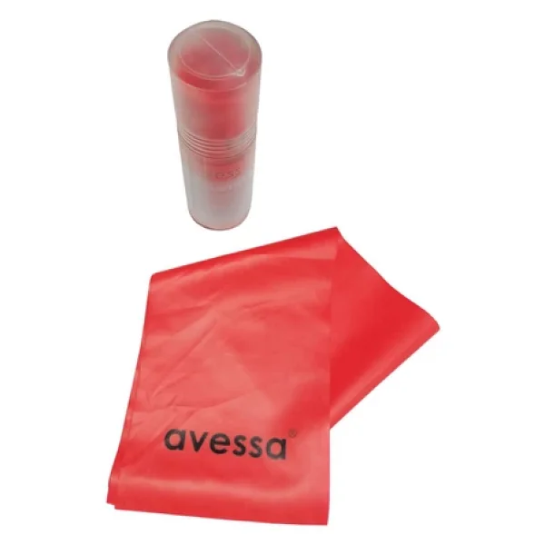 Avessa Tüpte Pilates Lastiği Pb-50 Kırmızı 50 Mm - Görsel 3