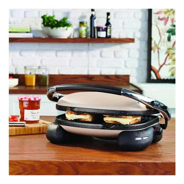 Korkmaz Castron A324-05 Bej 1800 W Tost Makinesi - Görsel 4