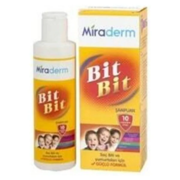 Miraderm Bitbit 200 Ml Bit Şampuanı - Görsel 3