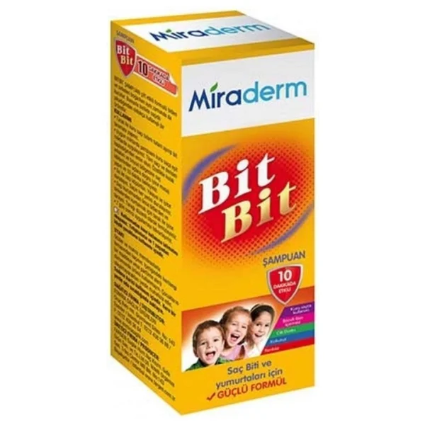 Miraderm Bitbit 200 Ml Bit Şampuanı - Görsel 4