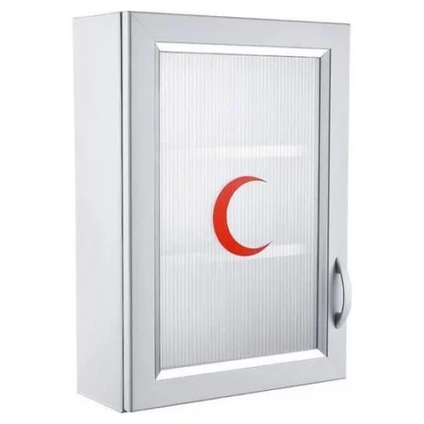 Ecza Dolabı Kapaklı Pvc İlk Yardım Dolabı 50x35x16 Cm 159 - Görsel 3