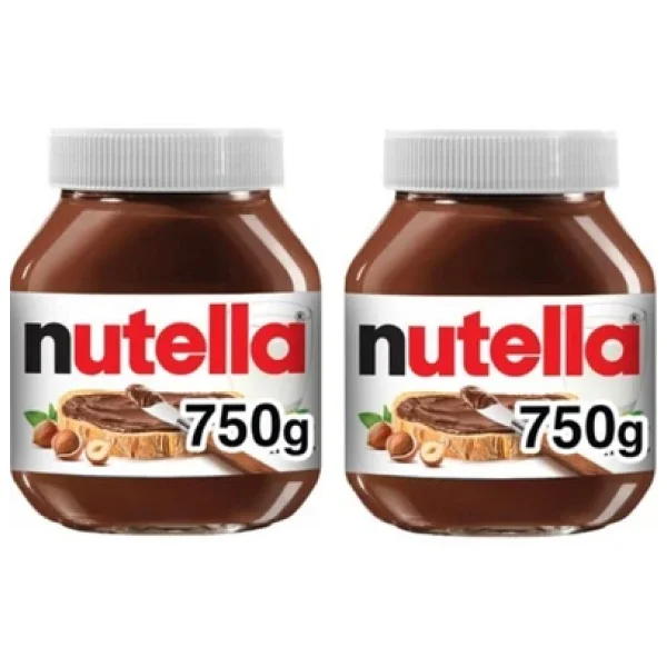 Nutella Kakaolu Fındık Kreması 750 Gr 2'li - Görsel 4