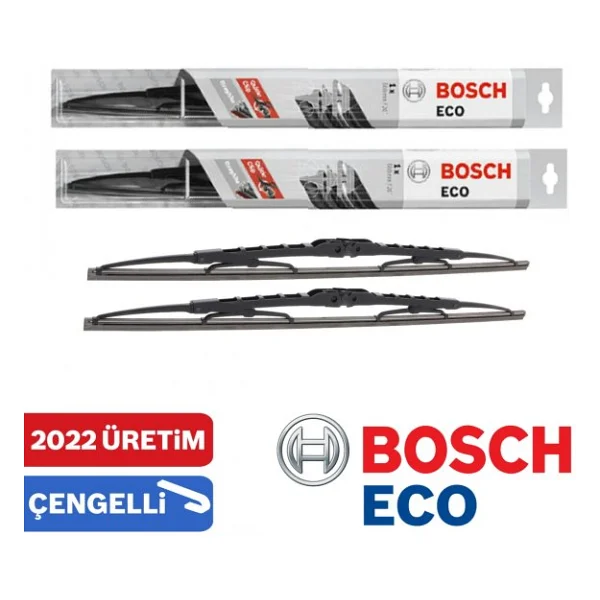 Ford Fiesta Silecek Takımı (2002-2008) Bosch Eco - Görsel 8