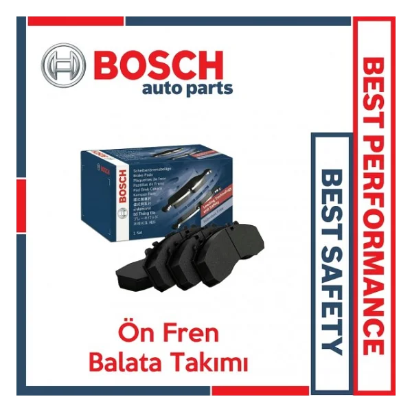 Fiat Linea 2006-2020 Bosch Ön Fren Balatası - Görsel 3