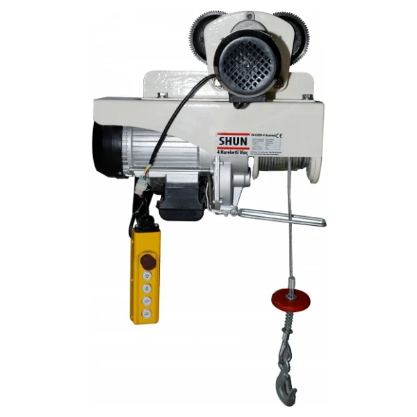Shun 600/1200 Şaryolu 4 Hareketli Elektrikli Vinç - Görsel 4