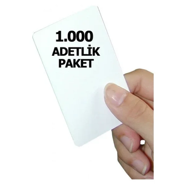 1.Sınıf Proximity Kart (Seri Numara Baskılı ) 1.000 Adet - Görsel 3