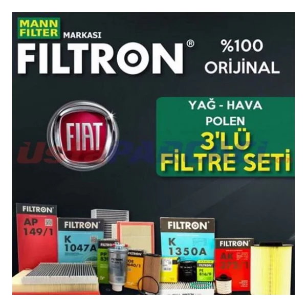 Filtron Fiat Punto / Grande Punto 1.4 8v. Filtre Seti (2005-2012) - Görsel 4
