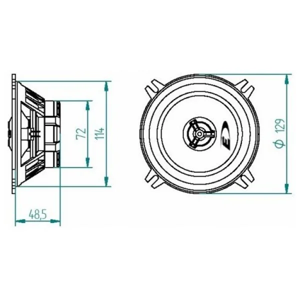 Alpine Sxe-1325s 200 W 13 Cm Oto Hoparlör - Görsel 7