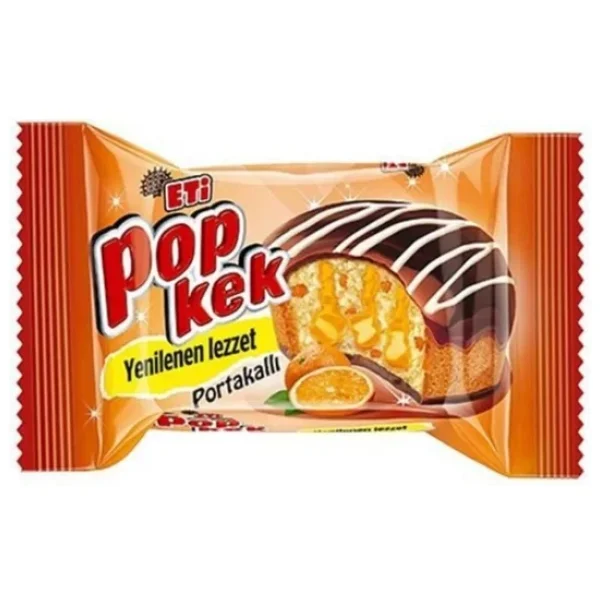 Eti Popkek Portakallı Kek 60 Gr 24'lü - Görsel 4