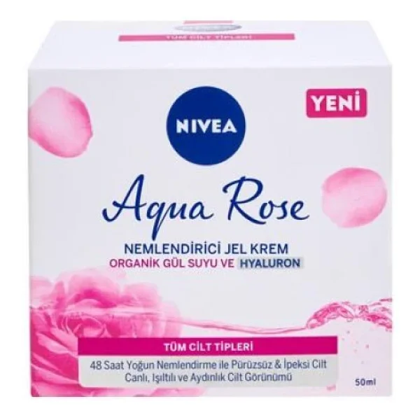Nivea Aqua Rose Nemlendirici Jel Krem 50 Ml - Görsel 3