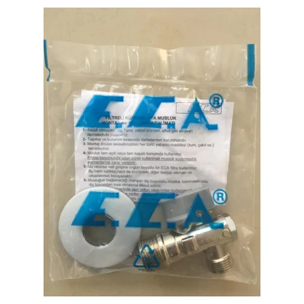 E.C.A. 602111043 2 Adet Filtreli Ara Taharet Musluğu - Görsel 4