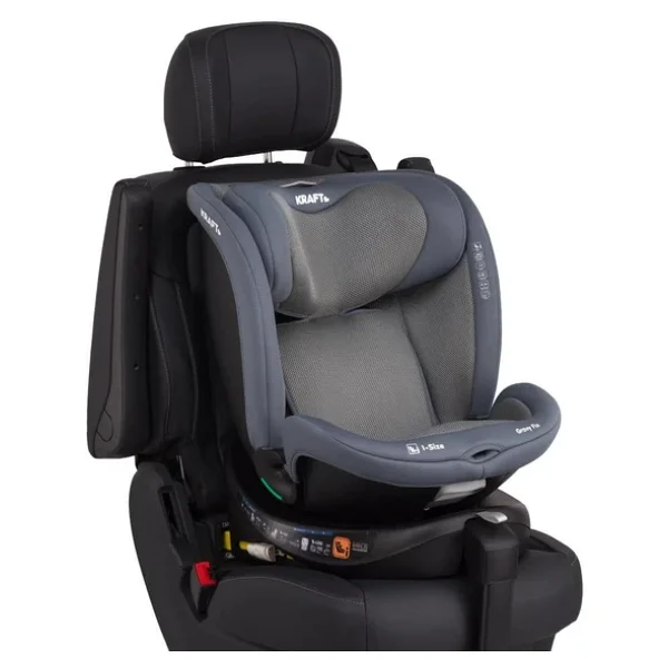 Kraft Grovy Fix I-Size Gri 0-36 Kg Oto Koltuğu - Görsel 5