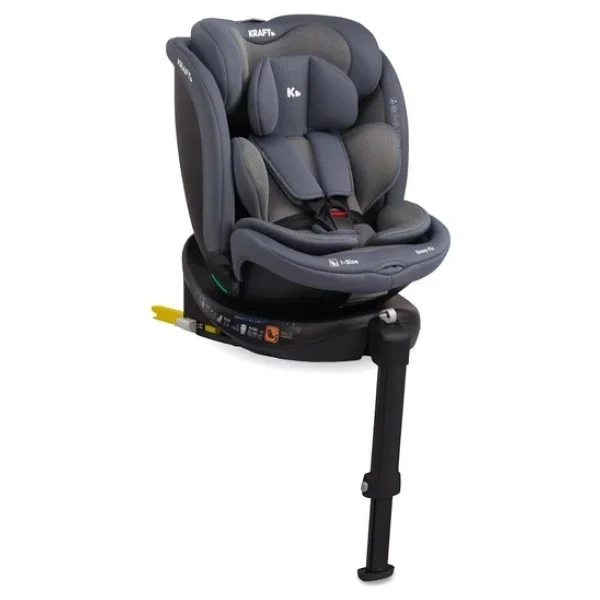 Kraft Grovy Fix I-Size Gri 0-36 Kg Oto Koltuğu - Görsel 4