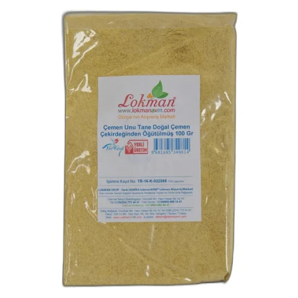 Lokmanavm Çemen Unu 100 Gr - Görsel 4