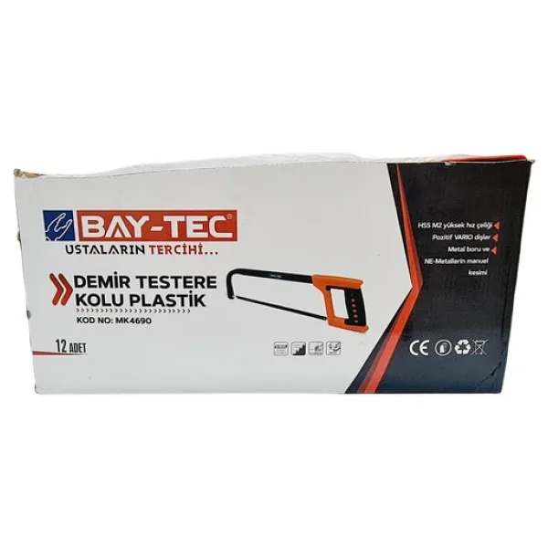 Bay-Tec Plastik Kollu Demir Testere - Görsel 2