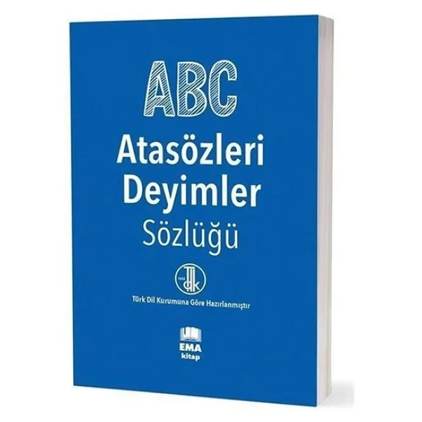 Atasözleri Ve Deyimler Sözlüğü Tdk Uyumlu Karton Kapak 320 Sayfa 1 Adet Sözlük Atasözleri Deyimler - Görsel 2