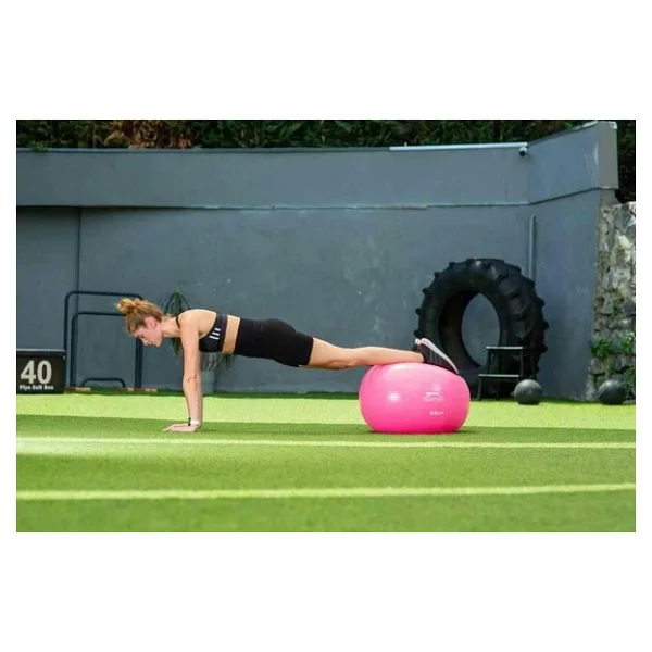 Slazenger Antiburst Gymball 65 Cm Pompalı Pilates Topu - Görsel 2