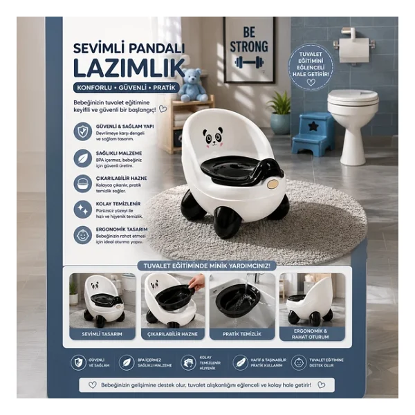 Violet Passion Panda Lazımlık 0084 - Görsel 6