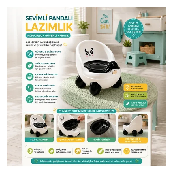 Violet Passion Panda Lazımlık 0084 - Görsel 4