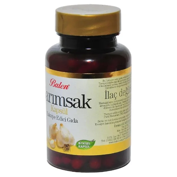Balen Sarımsak 375 Mg 100 Kapsül - Görsel 9
