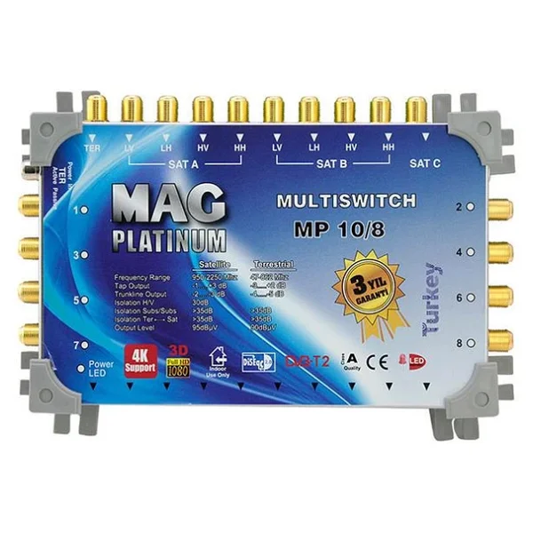 Mag Platinum 10-8 Sonlu Uydu Santrali - Görsel 2