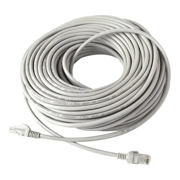 Powermaster Cat5 Network Ethernet İnternet Kablosu 40 Metre Kablo Gri Kaliteli - Görsel 3