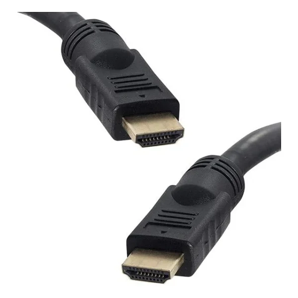 Powermaster Hdmı Kablo 30 Metre Plastik Duz Gold - Görsel 3