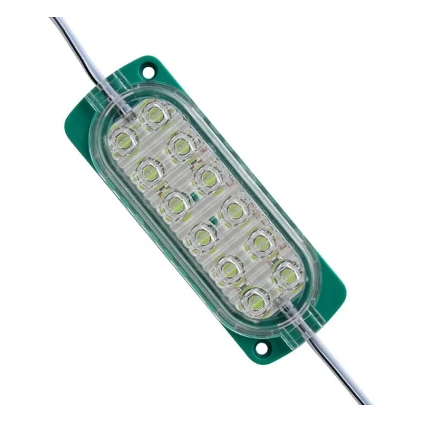 Powermaster Modül LED 24v 2.4w Tek Renk Yeşil 2835 - Görsel 3