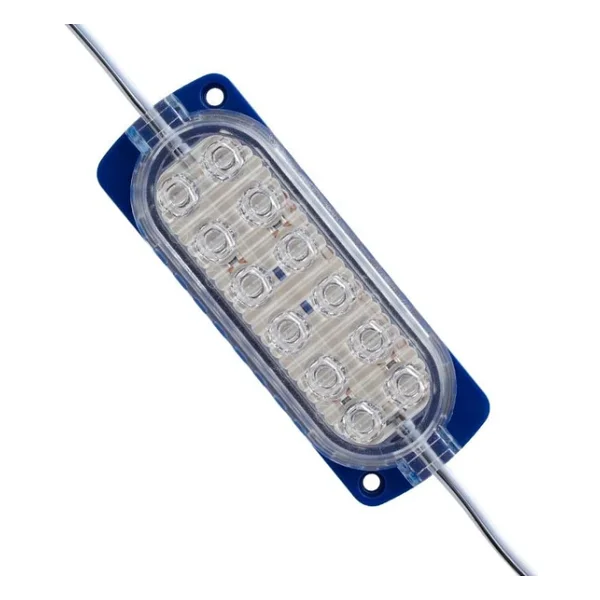 Powermaster Modül LED 24v 2.4w Tek Mavi Beyaz 2835 - Görsel 3