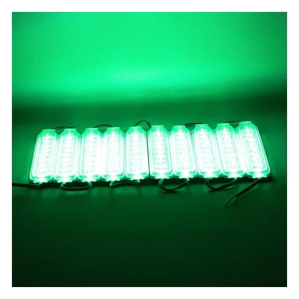 Powermaster 24v 2.4w Tek Renk Yeşil 2835 Modül LED (14x32.5mm) - Görsel 4