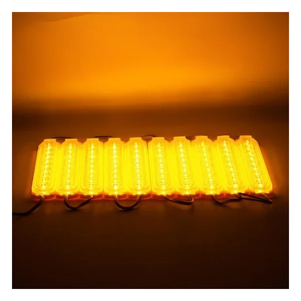 Powermaster Modül LED 24v 2.4w Tek Renk Sarı 14x32.5 Mm 2835 - Görsel 4