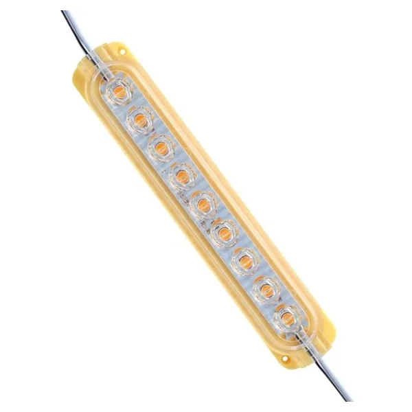 Powermaster Modül LED 24v 2.4w Tek Renk Sarı 14x32.5 Mm 2835 - Görsel 3