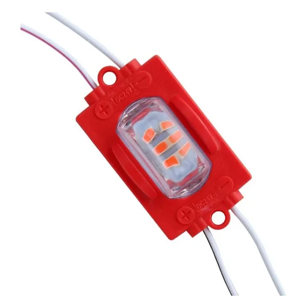 Powermaster Modül LED 24v 1.4w Kırmızı 48x30 Mm 2835 - Görsel 3